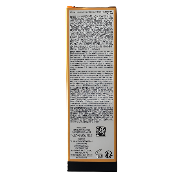 Yves Saint Laurent Pure Shots Night Reboot Serum