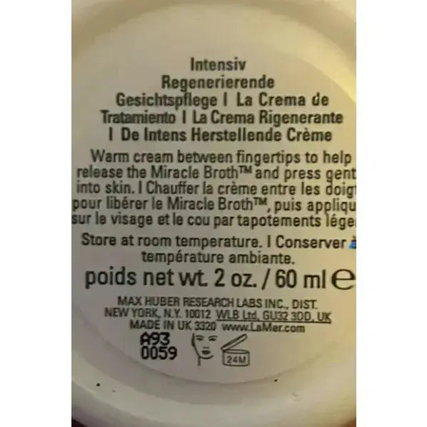 La Mer Creme De La Mer 2oz/60 ml - LC SKINCARE