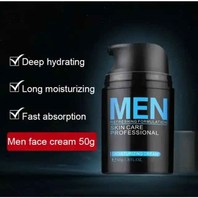 LAIKOU Men's Cream 50g Not Greasy Oil Control Long Moisturizing Deep Hydrating Skin Care