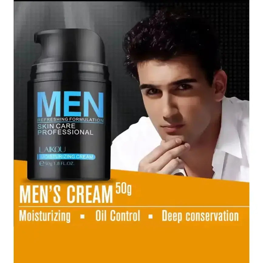 LAIKOU Men's Cream 50g Not Greasy Oil Control Long Moisturizing