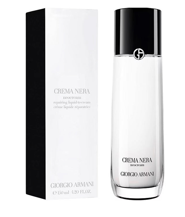 Armani Crema Nera Repairing Liquid to Cream Emulsifying Neocream