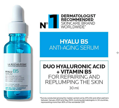 La Roche Posay HYALU B5 Pure Hyaluronic Acid Serum 1oz