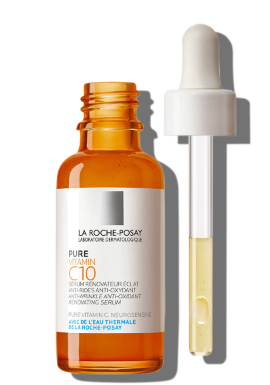 La Roche-Posay Pure Vitamin C Face Serum with Neurosensine, Anti Aging Face Serum