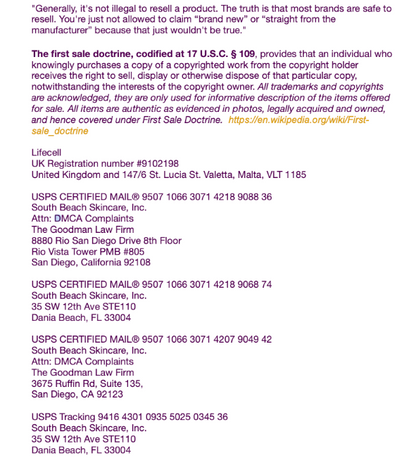 Life Cell Skincare 2.54 oz