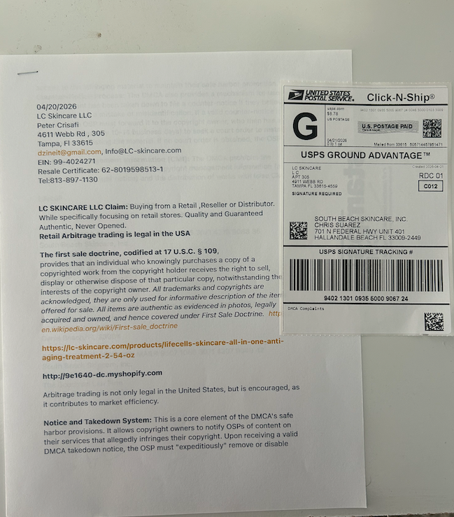 Life Cell Skincare 2.54 oz