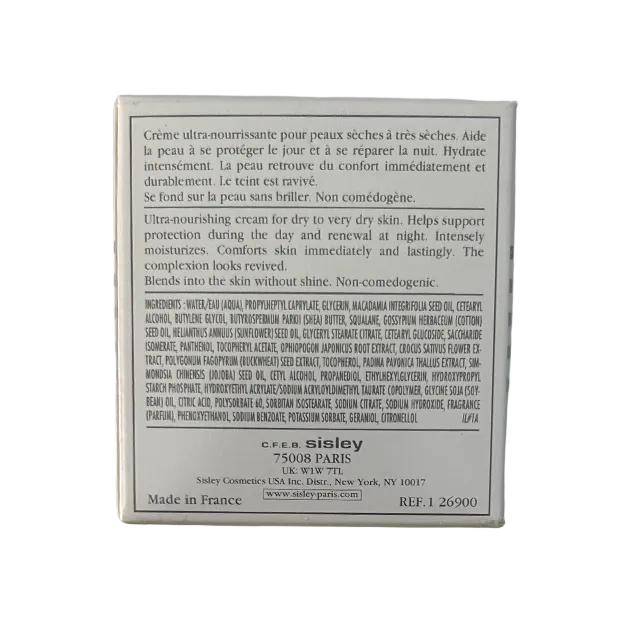 Sisley Paris Velvet Nourishing Cream with Saffron Flowers, 1.6 oz.