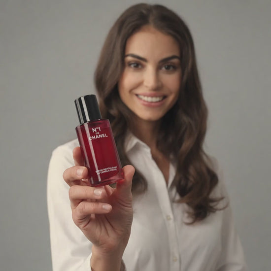 Chanel N1 De Red Camellia Revitalizing Serum First I love it's fragrance and very smooth texture #chanel  #skincare  #skincareroutine