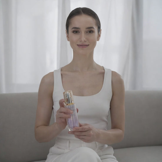 Cle De Peau The Serum I always love the Serum. It works so well no matter my skin condition is. This new bottle is super pretty and I love the design