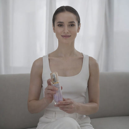 Cle De Peau The Serum I always love the Serum. It works so well no matter my skin condition is. This new bottle is super pretty and I love the design