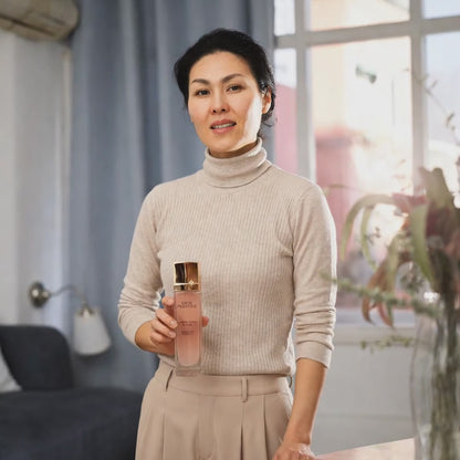 The Dior Prestige La Micro-Lotion de Rose Advanced Formula is a high-end