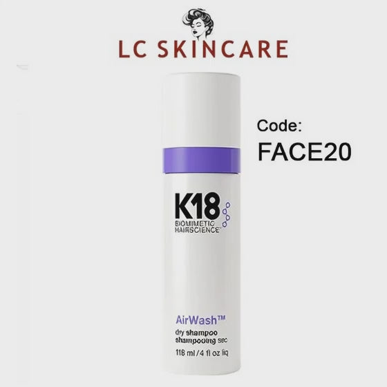 K18 Biometrics Hairscience AirWash Dry Shampoo